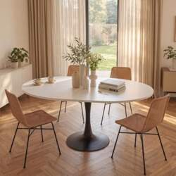 Dining Table Round Extendable Dining Room