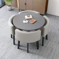 Dining Table Set with 4 Chairs