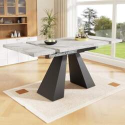 Dining Table Telescopic Table in Modern