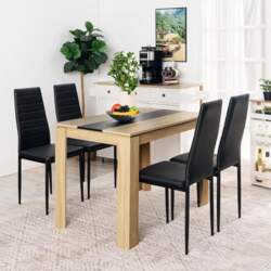 Dining Table with 4 Chairs, Dining