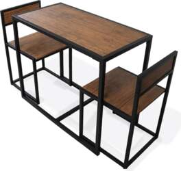 DIVCHI 3 Piece Dining Table Set
