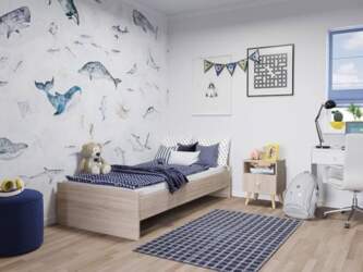 Dmora - Gdynia Single Bed, Storage