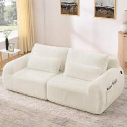 DRIXNO 2 Seater Sofa Cloud Corner