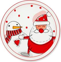 Excelsa Snowman Panettone oder Pizzateller, 6