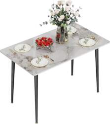 FATIVO Rectangular Dining Table Kitchen Table