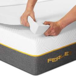 Ferlex Memory Foam Mattress Topper, 7