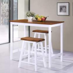 Festnight Bar Table Set with 2