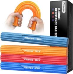 Fitense Flex Therapy Bar Kit, FlexBar