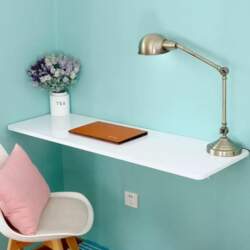 Floating Folding Table Set Wall Mounted