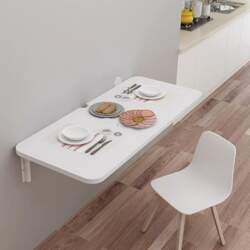 Floating Wall Desk, Folding Table for