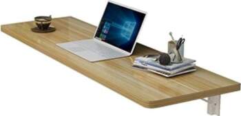 Foldable Corner Desk for Computer Wood