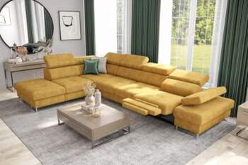 Galaxy Relax Corner Sofa with Sleep