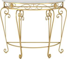 Generisch Modern Crescent Moon Console Table