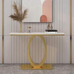 Generisch Modern White Console Table, Accent