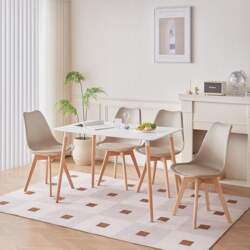 GrandCA HOME Rectangular Dining Table with