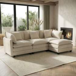 GRAVFORCE 239 cm Corner Sofa with