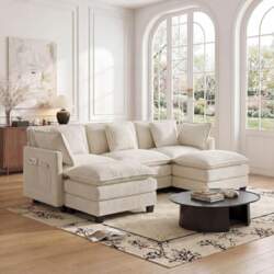 GRAVFORCE Corner Sofa with Sleep Function