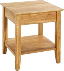 HAKU Side Table Solid Oak Coffee