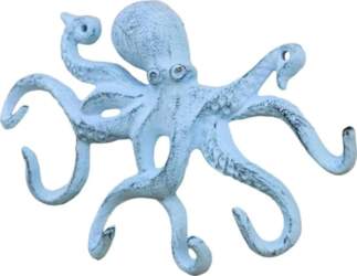 Hampton Nautical Rustic Dark Blue Whitewashed