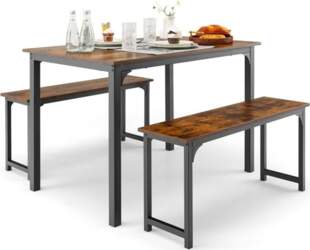 HOMASIS 3-Piece Dining Set Dining Room