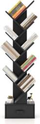 HOMASIS Bookcase with Drawer, Tree Shaped