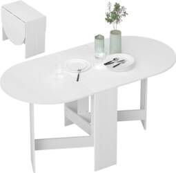 HOMCOM Folding Dining Table Folding Table