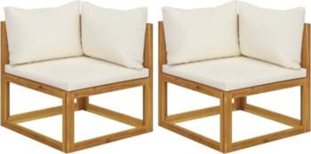 Homgoday Modular Corner Sofas 2 Pack