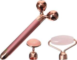 Ibasenice 3-in-1 Jade Face Roller komplekts