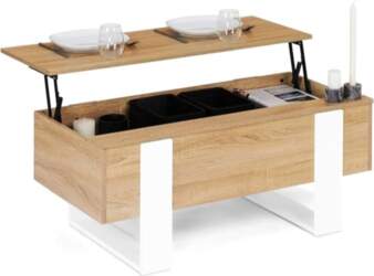 IDMarket - Low table with rectangular