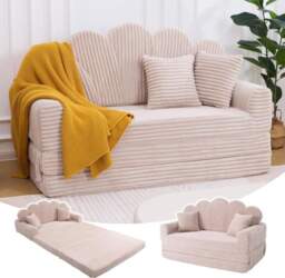 IRONCK Sofa Bed, 2-Seater Sofa with