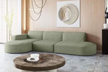 Kaiser Möbel - Corner Sofa with