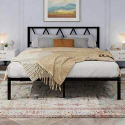 King Size Bed Frame with Headboard