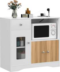 Kitchen Cabinet Storage Cabinet with Socket