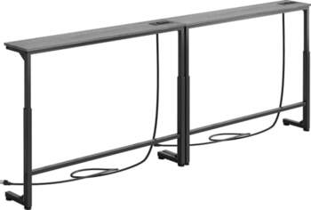 Kitstorack Long Sofa Table Behind Couch