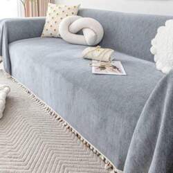 KnSam Home Sofa Throw Blanket, Plain
