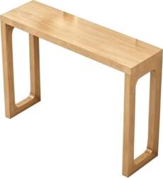 Konsolentisch Holz mit Bogenförmigen Beinen, Console