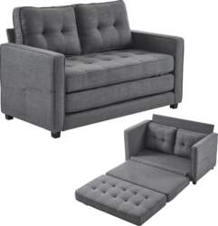LEADZM Sofa Bed, Extendable Sofa Bed