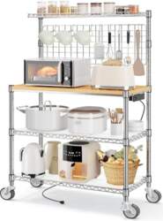 Leteuke Baker`s Rack with Socket &