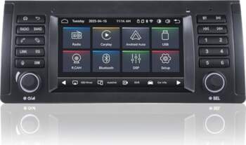 Linux auto radio priekš BMW E39