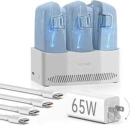 LKTOP 65W Flip Parallel Charging Hub