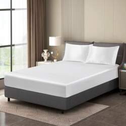 Luowei Satin Fitted Sheet Box Spring