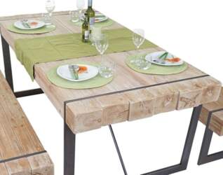 Mendler Dining Room Table - Rustic