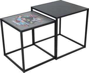 Minecraft Side Table, Set of 2