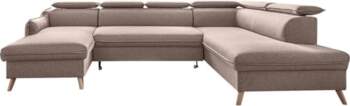 MIUFORM Corner Sofa U-Shape with Bed