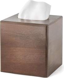Mkono Tissue Box Cover Square Open