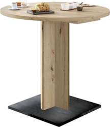 Möbelando Judd Dining Table Round Extendable