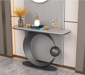 Modern Console Sofa Table with Storage