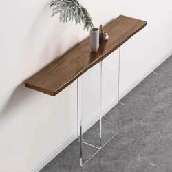 Modern Slim Console Sofa Table with
