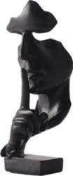 Modern Thinking Statue, Keep Silence Home