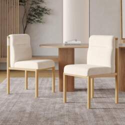 ModernLuxe Dining Chairs Set of 2